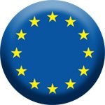 round flag of European Union